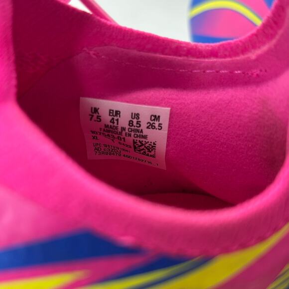 Puma Ultra LI Energy Firm/Artificial Ground Soccer Cleats Pink/Blue Men's 8.5 - Picture 9 of 9